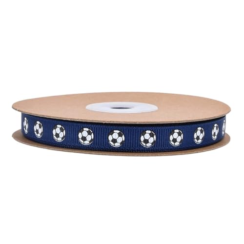 Fußballband für Fußball, Geschenkband, Kuchendekorationen, Geschenkband Fußballband für Fußball, Geschenkband, Kuchendekorationen, Geschenkband von LLHCF