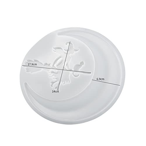 Halloween-Formen aus Silikon, handgefertigt, Hexenformen, Halloween-Silikonformen für Epoxidharz von LLHCF
