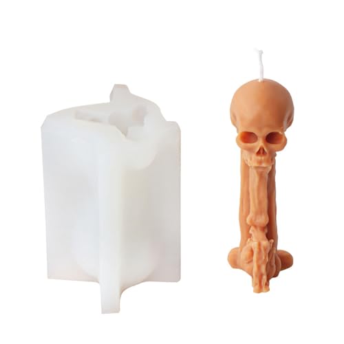 Halloween-Totenkopf-Formen für Seife, Gips, Dekorationen, Halloween-Dekoration, Skelettkopf, Silikonformen Halloween-Totenkopf-Formen für Seife, Gips, Dekorationen, Halloween-Dekoration, Skelettkopf, Silikonformen von LLHCF