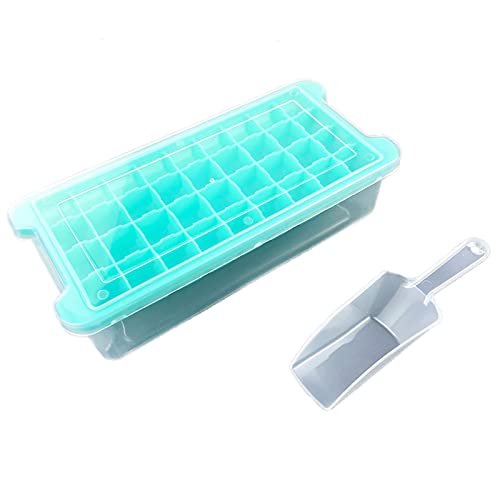 Halten Sie Ihre Getränke kühl, 36 Fächer, Eisbox, weiches blaues Silikon, mit Box Halten Sie Ihre Getränke kühl, 36 Fächer, Eisbox, weiches blaues Silikon, mit Box von LLHCF