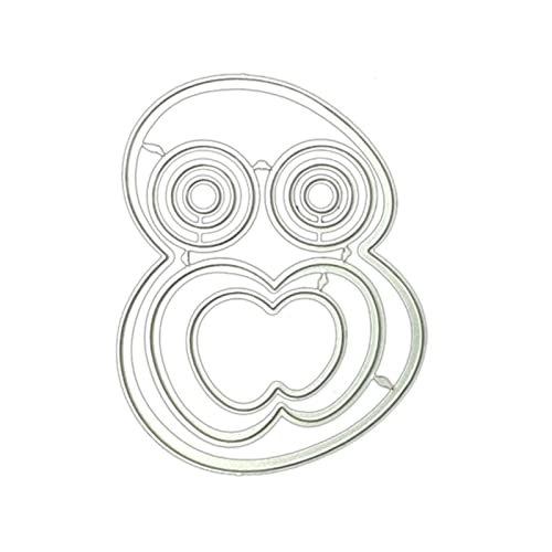 Handgefertigte Stanzform für Kartenherstellung, mehrlagige, große Augen, Stanzschablone, Schablone, Prägung für Scrapbooking Handgefertigte Stanzform für Kartenherstellung, mehrlagige, große Augen, Stanzschablone, Schablone, Prägung für Scrapbooking von LLHCF