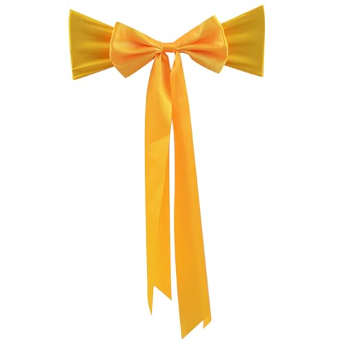Hochzeitsstuhl-Rückenlehne, Dekoration, Band mit langem Schwanz, für Hochzeit, Party, Bankette, Dekoration, 1/6 Stück Stuhlschärpen Hochzeitsstuhl-Rückenlehne, Dekoration, Band mit langem Schwanz, für Hochzeit, Party, Bankette, Dekoration, 1/6 Stück Stuhlschärpen von LLHCF