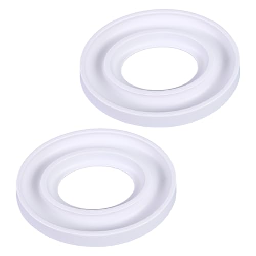LLHCF 2 x Silikon-Spulen-Aufbewahrungskoffer, Gummifaden, Spulen, Halter, Ringe, Nähen, Stickzubehör, 2 Stück von LLHCF