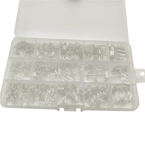 LLHCF 450 Stück BH-Schnallen, BH-Haken für BH, Nachthemd, Slip, Kleid, Badeanzug LLHCF 450 Stück BH-Schnallen, BH-Haken für BH, Nachthemd, Slip, Kleid, Badeanzug von LLHCF
