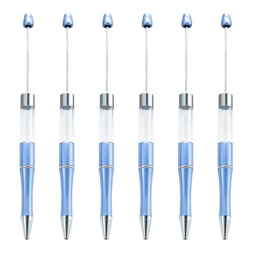 LLHCF 6 x Perlen-Kugelschreiber, Perlenstift, glattes Schreiben, Schreibwaren-Stift, 1,0 mm Perlenstift LLHCF 6 x Perlen-Kugelschreiber, Perlenstift, glattes Schreiben, Schreibwaren-Stift, 1,0 mm Perlenstift von LLHCF