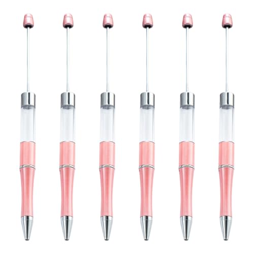 LLHCF 6 x Perlen-Kugelschreiber, Perlenstift, glattes Schreiben, Schreibwaren-Stift, 1,0 mm Perlenstift LLHCF 6 x Perlen-Kugelschreiber, Perlenstift, glattes Schreiben, Schreibwaren-Stift, 1,0 mm Perlenstift von LLHCF