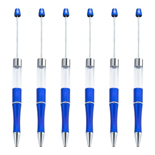 LLHCF 6 x Perlen-Kugelschreiber, Perlenstift, glattes Schreiben, Schreibwaren-Stift, 1,0 mm Perlenstift LLHCF 6 x Perlen-Kugelschreiber, Perlenstift, glattes Schreiben, Schreibwaren-Stift, 1,0 mm Perlenstift von LLHCF