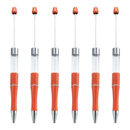 LLHCF 6 x Perlen-Kugelschreiber, Perlenstift, glattes Schreiben, Schreibwaren-Stift, 1,0 mm Perlenstift LLHCF 6 x Perlen-Kugelschreiber, Perlenstift, glattes Schreiben, Schreibwaren-Stift, 1,0 mm Perlenstift von LLHCF
