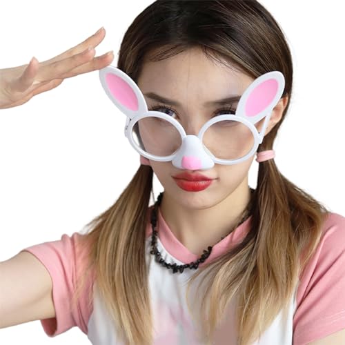 LLHCF Brille Ostern Party Kostüm Pretend Eyewear Party Fun Punk Foto Requisiten Coole Party Brille Nachtclub LLHCF Brille Ostern Party Kostüm Pretend Eyewear Party Fun Punk Foto Requisiten Coole Party Brille Nachtclub von LLHCF