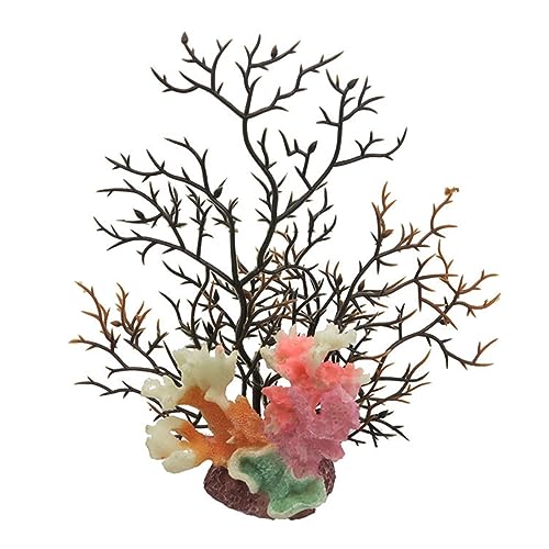 LLHCF Exquisite künstliche Korallendekoration für Aquarium, Terrarium, weiß, künstliche Koralle LLHCF Exquisite künstliche Korallendekoration für Aquarium, Terrarium, weiß, künstliche Koralle von LLHCF