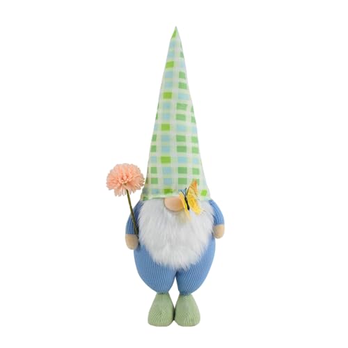 LLHCF Frühlingswichtel Dekorationen Schmetterling Plüsch Zwerge Schwedische Tomte Stoffpuppe Facelesses Zwerge Haushalt Ornamente Geschenke von LLHCF