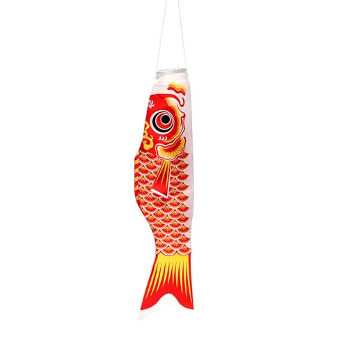 LLHCF Japanische Karpfen-Windsäcke, Luftschlangen, Fischflagge, Drachen, Cartoon-Fisch, bunte Windsäcke, Karpfensocke, Flagge, Koinobori LLHCF Japanische Karpfen-Windsäcke, Luftschlangen, Fischflagge, Drachen, Cartoon-Fisch, bunte Windsäcke, Karpfensocke, Flagge, Koinobori von LLHCF