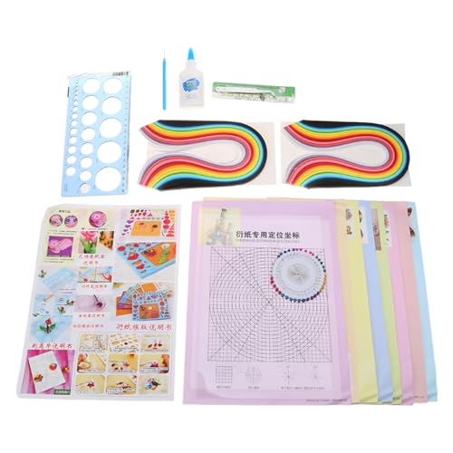 LLHCF Papierquilling-Bastelwerkzeug, handgefertigte Pinzette, Crimpschablone LLHCF Papierquilling-Bastelwerkzeug, handgefertigte Pinzette, Crimpschablone von LLHCF