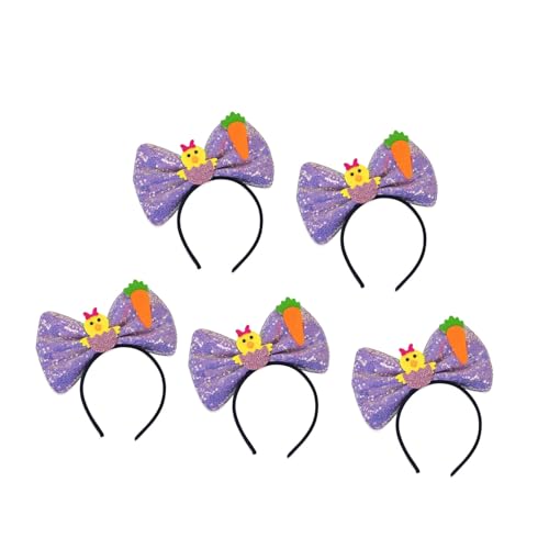 LLHCF Set mit 5 Pailletten-Stirnbändern, Cartoon-Schleife, Stirnbänder für Kinder, Erwachsene, Frauen, Fotografie, Festival, Kostümzubehör LLHCF Set mit 5 Pailletten-Stirnbändern, Cartoon-Schleife, Stirnbänder für Kinder, Erwachsene, Frauen, Fotografie, Festival, Kostümzubehör von LLHCF