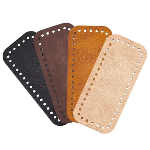 LLHCF Strick-/Häkeltaschen-Basis, 22 x 10 cm, 8 x 18 cm, gehäkelter Boden, Korbboden, Ledertasche, Unterseite für Stricktasche, Häkeltasche LLHCF Strick-/Häkeltaschen-Basis, 22 x 10 cm, 8 x 18 cm, gehäkelter Boden, Korbboden, Ledertasche, Unterseite für Stricktasche, Häkeltasche von LLHCF