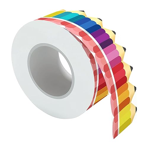 LLHCF Vielseitige, gerollte Bordüre mit Buntstift, ideal für Zuhause und Büro LLHCF Vielseitige, gerollte Bordüre mit Buntstift, ideal für Zuhause und Büro von LLHCF