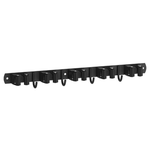 LLHCF Wandhalterung mit 5 Klemmen, 4 Haken, für Fahrradaufbewahrung, Gartenwerkzeug, Garage, platzsparend, Besenhalter, Wandhalterung LLHCF Wandhalterung mit 5 Klemmen, 4 Haken, für Fahrradaufbewahrung, Gartenwerkzeug, Garage, platzsparend, Besenhalter, Wandhalterung von LLHCF