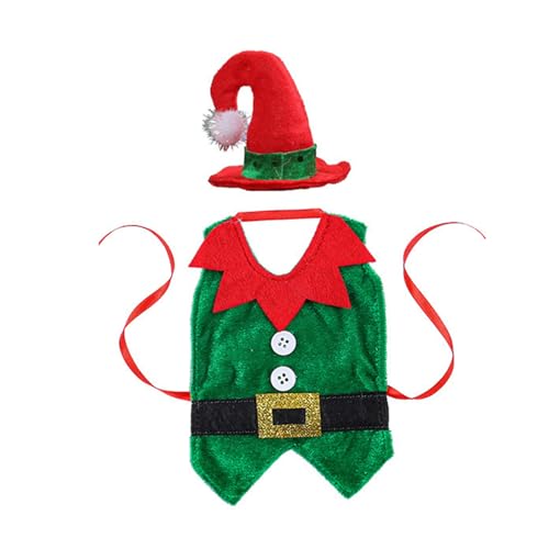 LLHCF Weinflasche für Weihnachten, Silvester, Party, Abendessen, Tischdekoration, Weihnachtselfen, Champagnerflasche, Dekoration, 8 Sets LLHCF Weinflasche für Weihnachten, Silvester, Party, Abendessen, Tischdekoration, Weihnachtselfen, Champagnerflasche, Dekoration, 8 Sets von LLHCF