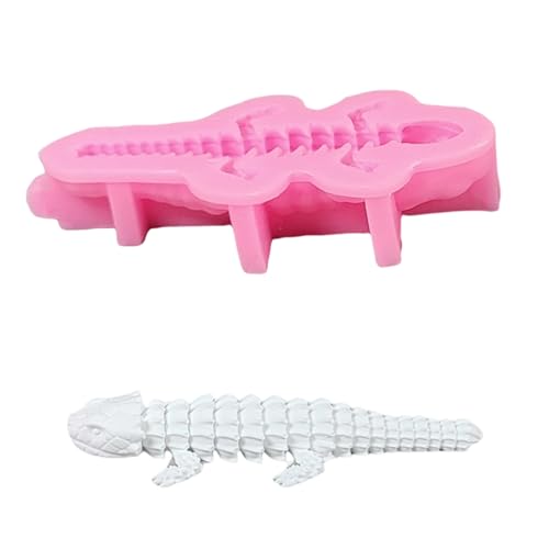 Lacertilian Silikonformen für handgefertigte Seife, Gips, Dekoration, temperaturbeständige Fondant-Silikonform Lacertilian Silikonformen für handgefertigte Seife, Gips, Dekoration, temperaturbeständige Fondant-Silikonform von LLHCF