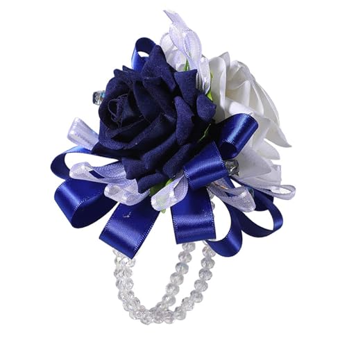 Luxuriöse Seiden-Handgelenk-Corsage für Brautparty, Abschlussball, Nachttanz, Event, Probe, Abendessen, Zubehör, zweifarbig, Hochzeits-Corsage für Braut Luxuriöse Seiden-Handgelenk-Corsage für Brautparty, Abschlussball, Nachttanz, Event, Probe, Abendessen, Zubehör, zweifarbig, Hochzeits-Corsage für Braut von LLHCF