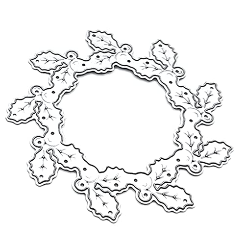 Metall-Stanzschablone, Kranz, Scrapbooking, Album, Papier, Karte, Vorlage, Prägung, Handwerk Metall-Stanzschablone, Kranz, Scrapbooking, Album, Papier, Karte, Vorlage, Prägung, Handwerk von LLHCF