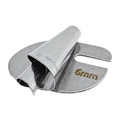 Nähfuß mit gerolltem Saum, Größe 3–10 mm breit, gerollter Saum, Druckfuß mit breitem Rollsaum, Nähmaschinen-Nähfuß Nähfuß mit gerolltem Saum, Größe 3–10 mm breit, gerollter Saum, Druckfuß mit breitem Rollsaum, Nähmaschinen-Nähfuß von LLHCF