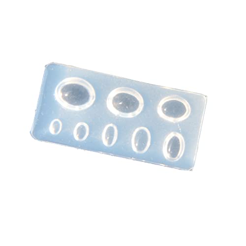 Ovale runde Kunstformen aus Silikon, für Familie, Frauen, Mädchen, attraktive Silikonformen für Epoxidharz-Schmuck von LLHCF