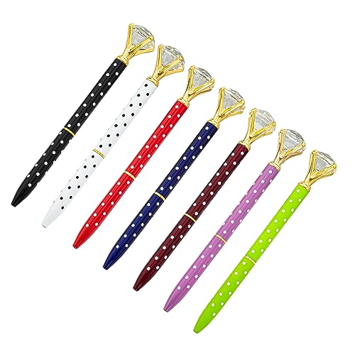 Premium Pen Collection Luxuriöse Metall-Kugelschreiber mit großem Kristall, geeignet für Büro und Schule Premium Pen Collection Luxuriöse Metall-Kugelschreiber mit großem Kristall, geeignet für Büro und Schule von LLHCF