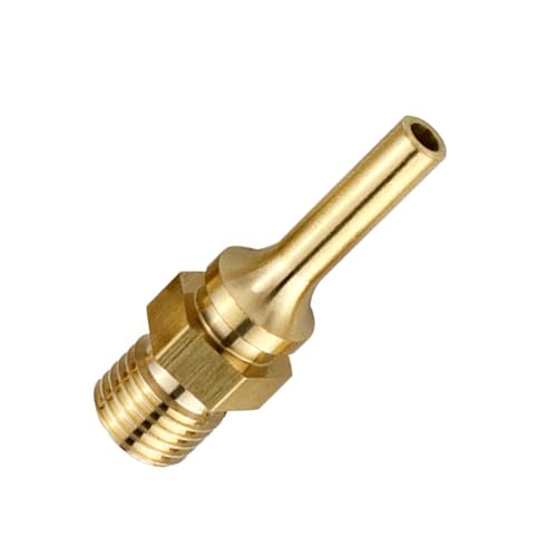 Professionelle hocheffiziente Kupferschmelzkleberdüse, auslaufsicheres Design, geeignet für präzise Klebeprojekte, Klebeloch-Klebespitze von LLHCF