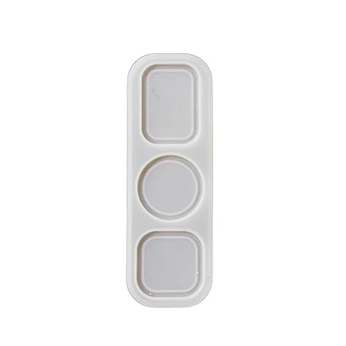 Silikonform für runde Schlüsselanhänger, Ohrringe, Charm-Form für Lebensmittel, Getränke, Schmuck, Werkzeug, Tablett, Anhängerform Silikonform für runde Schlüsselanhänger, Ohrringe, Charm-Form für Lebensmittel, Getränke, Schmuck, Werkzeug, Tablett, Anhängerform von LLHCF