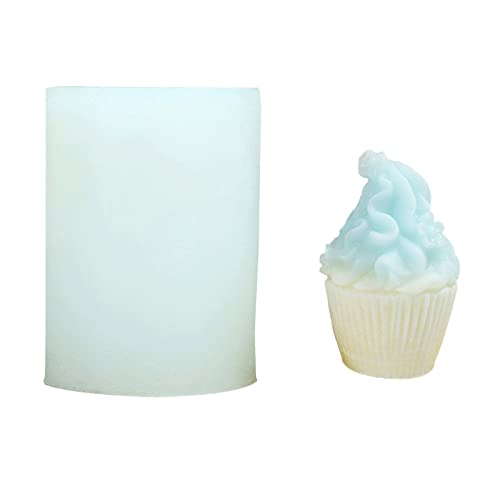 Silikonform mit Rosenblüte, Cupcake-Duft, Harz, Epoxidharz, Eisform, Fondantform, handgefertigtes Werkzeug von LLHCF