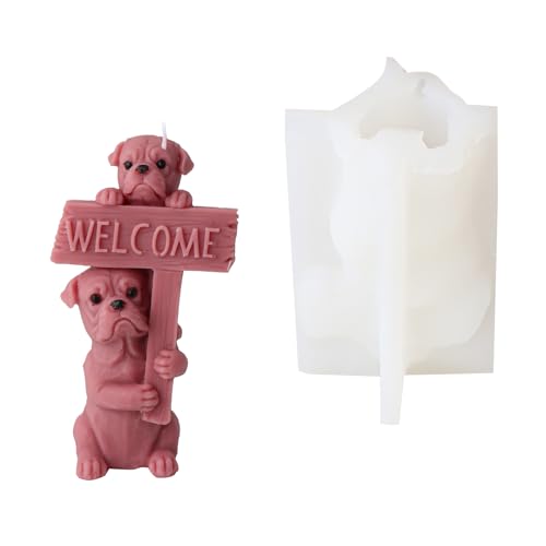 Silikonformen in Tierform, Katzen- und Hundeform, für Epoxidharz, Seife, Heimdekoration, Epoxidharz-Formen Silikonformen in Tierform, Katzen- und Hundeform, für Epoxidharz, Seife, Heimdekoration, Epoxidharz-Formen von LLHCF