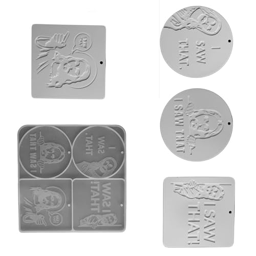 Silikonformen mit religiösen Themen, 4 Mulden, Silikonform, Epoxidharz, Silikonformen Silikonformen mit religiösen Themen, 4 Mulden, Silikonform, Epoxidharz, Silikonformen von LLHCF