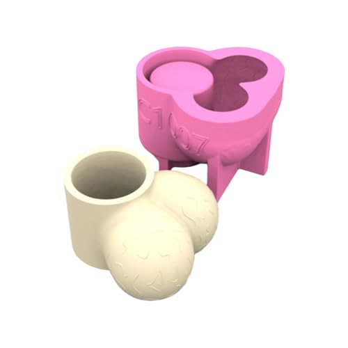Stabile Silikonform für Sukkulenten, Zementgusswerkzeug zum Basteln, für Zuhause, Garten, Dekoration, Ton, Modellierung, Epoxidharz, Halterform von LLHCF