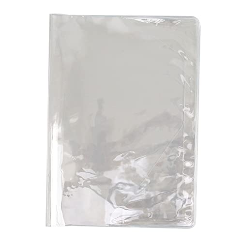 Transparentes PVC-Notizbuch, passend für die meisten losen Notizblöcke, Sammelalben, Bücher, Romane, Studenten, Lehrer Transparentes PVC-Notizbuch, passend für die meisten losen Notizblöcke, Sammelalben, Bücher, Romane, Studenten, Lehrer von LLHCF