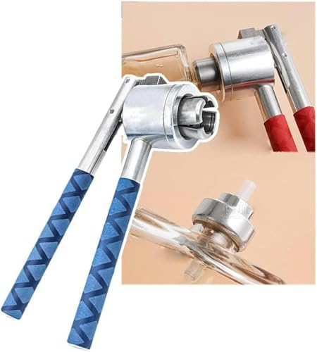 LLHTTDMBDFC Flip-Top-Fläschchen-Crimper, Parfüm-Zange, Handflaschen-Verschließmaschine, Verschlusskappe, Edelstahl/langlebig, mit Rutschfester Abdeckung(1.8cm) von LLHTTDMBDFC