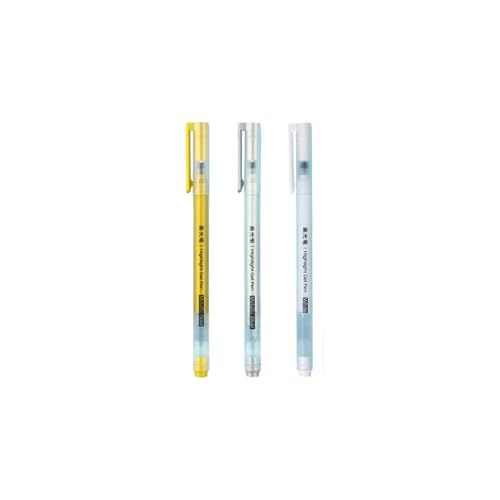 1 Set Highlight Marker Stift Gold Silber Weiß Gel Stift Highlight Gel Für Schwarzpapierzeichnungskarten Herstellung Künstler von LLINthy