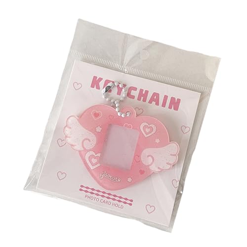 1 Zoll Photo Case Heart Wing Card Ordner 1 Zoll Fotokarte Speicher Anzeigeanhänger Für Bequeme Speicherung Und Anzeige 1 Zoll Photo Case Heart Wing Card Ordner 1 Zoll Fotokarte Speicher Anzeigeanhänger Für Bequeme Speicherung Und Anzeige von LLINthy