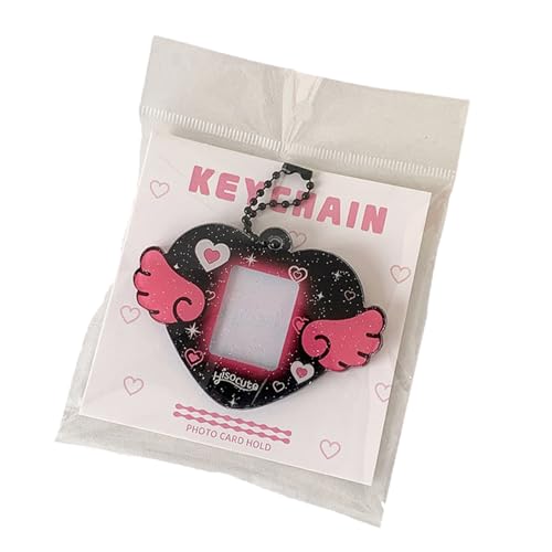 1 Zoll Photo Case Heart Wing Card Ordner 1 Zoll Fotokarte Speicher Anzeigeanhänger Für Bequeme Speicherung Und Anzeige 1 Zoll Photo Case Heart Wing Card Ordner 1 Zoll Fotokarte Speicher Anzeigeanhänger Für Bequeme Speicherung Und Anzeige von LLINthy