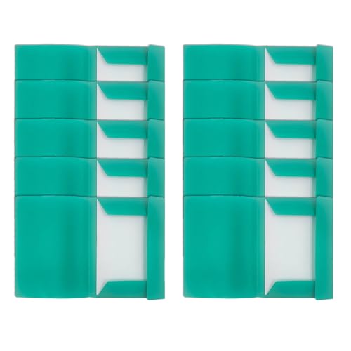 10 PCs Ein 4 Schul Post Ordner Ordner Plastik Ecke Einfach Zu Verwenden Dokumentschutige Bürovorräte von LLINthy
