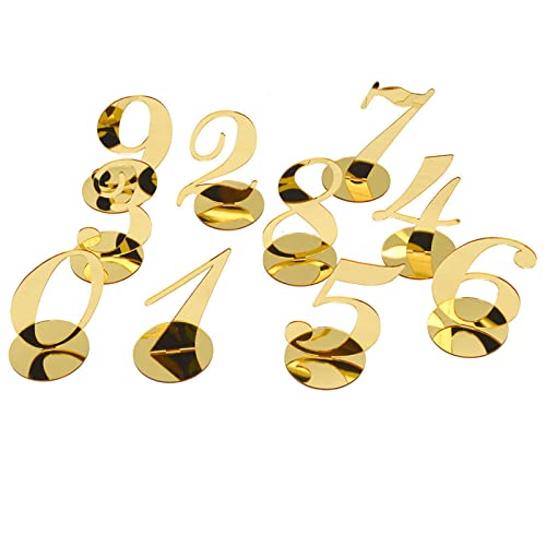 10 x Hochzeits-Tischnummern, Acrylschild mit Standfuß, für Hochzeitsempfang, Tafelaufsätze, Tischdekoration 10 x Hochzeits-Tischnummern, Acrylschild mit Standfuß, für Hochzeitsempfang, Tafelaufsätze, Tischdekoration von LLINthy