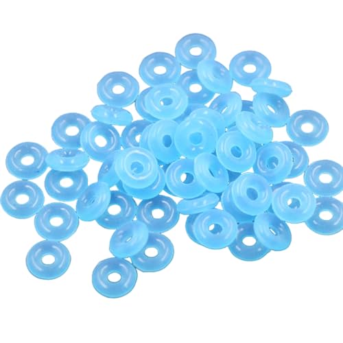 100 Stück Silikon-Abstandshalter-Ringe, Armbänder, Ringe, Silikon-Textur, Schmuckherstellung, Zubehör für Halsketten, Ohrringe 100 Stück Silikon-Abstandshalter-Ringe, Armbänder, Ringe, Silikon-Textur, Schmuckherstellung, Zubehör für Halsketten, Ohrringe von LLINthy