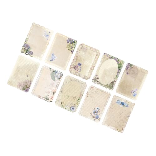 10pcs Ästhetische Spitzenpapier Vintage Scrapbooking Hintergrundpapier Für Scrapbooking Karten Bildalbum Vintage Spitzenpapier 10pcs Ästhetische Spitzenpapier Vintage Scrapbooking Hintergrundpapier Für Scrapbooking Karten Bildalbum Vintage Spitzenpapier von LLINthy