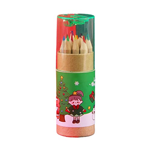 12pcs Weihnachten Farbige Bleistifte Kunstzeichnung Stifte Tragbares Kinderkunstkit Für Kinder Jungen Mädchen Zeichnen Karten Machen Aquarellstifte Set Set 12pcs Weihnachten Farbige Bleistifte Kunstzeichnung Stifte Tragbares Kinderkunstkit Für Kinder Jungen Mädchen Zeichnen Karten Machen Aquarellstifte Set Set von LLINthy