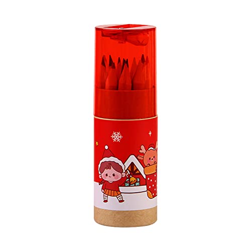 12pcs Weihnachten Farbige Bleistifte Kunstzeichnung Stifte Tragbares Kinderkunstkit Für Kinder Jungen Mädchen Zeichnen Karten Machen Aquarellstifte Set Set 12pcs Weihnachten Farbige Bleistifte Kunstzeichnung Stifte Tragbares Kinderkunstkit Für Kinder Jungen Mädchen Zeichnen Karten Machen Aquarellstifte Set Set von LLINthy