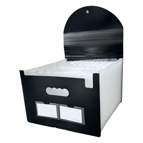 13/25 Taschen Dokument Organizer A 4 Datei Ordner Akkordeons Bag Dokument Ordner Taschendatei Aktenbox von LLINthy