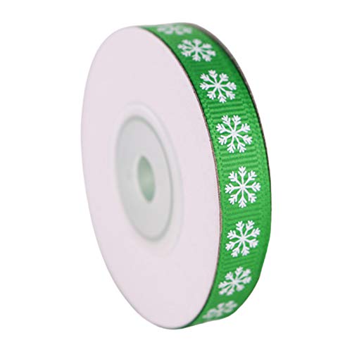 15 Rolls Schneeflockenabdruck Weihnachten Rotgrüne Grosgrain Band Roll Für Handwerk 15 Rolls Schneeflockenabdruck Weihnachten Rotgrüne Grosgrain Band Roll Für Handwerk von LLINthy