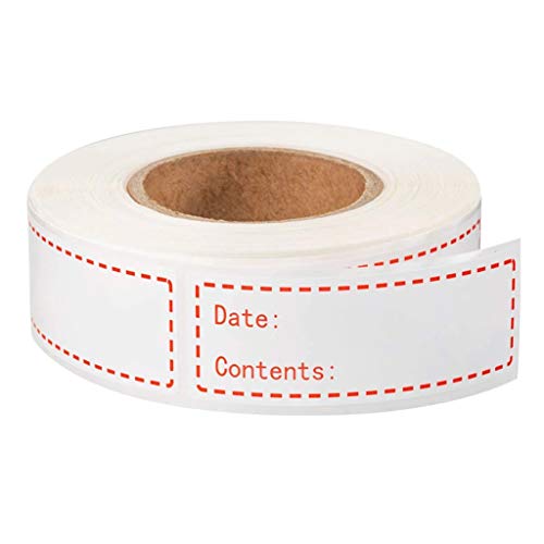 150pcs/Roll Küchenaufkleber Kühlschrank Gefrierschrank Lebensmittel Aufbewahrungsdatum Inhaltsetiketten Für Containerpackungsaufkleber Für Erwachsene Planer von LLINthy