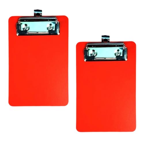2 PCs Kleine Klemmbretter Praktische Clipboards Schreiben Von Plastikklemmplatten Für Büroschule Und Labor von LLINthy