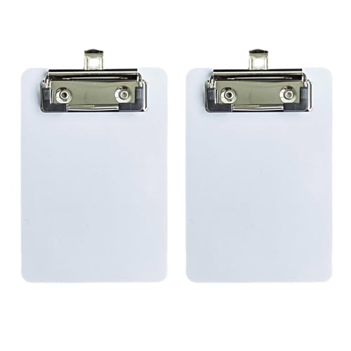 2 PCs Kleine Klemmbretter Praktische Clipboards Schreiben Von Plastikklemmplatten Für Büroschule Und Labor von LLINthy